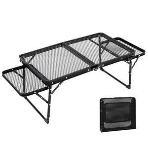 Wellhike xách tay ngoài trời gấp bảng Net đa chức năng trà câu cá dã ngoại cắm trại Bàn cà phê thiết bị nâng lên - Product Image 1