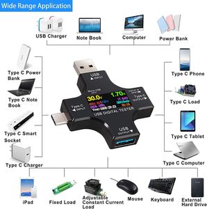 USB-тестер 2 в 1 Цифровой мультиметр - Product Image 2
