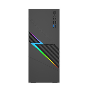 Office <strong>Pc</strong> Custom <strong>case</strong> with 4 Usb Version RGB Strip ATX <strong>Pc</strong> Cabinet - Product Image 3