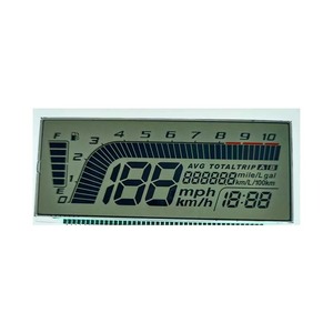 7 segmento Display Lcd I2c parabrezza proiettore auto tachimetro testa verso l'alto strumento Display - Product Image 1
