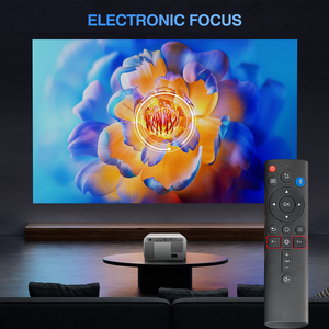 Işık Unicorn X9 Pro 10000 lümen Full Hd dijital akıllı Tv Wifi Android Pico taşınabilir Mini 4K Video Led projektör - Product Image 4