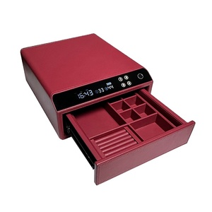 Đầy đủ Da Thiết kế an toàn và không độc hại thông minh theftproof thông minh mở Khóa ngăn kéo két an toàn - Product Image 1