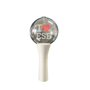 <strong>Concert</strong> <strong>Cheering</strong> Light Stick for Fan's Club Customized LOGO Ball Shape Acrylic Glowing LED Stick for Fan's <strong>Cheering</strong> - Product Image 4