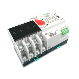 TOMZN 3 fazlı Din ray <span class=keywords><strong>ATS</strong></span> çift güç otomatik Transfer anahtarı elektrik seçici kesintisiz güç 4P 63A 100A 125A - Product Image 2