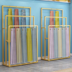 Kệ Trưng Bày Thẻ Thang Máy Giá Khăn Lụa Triển Lãm Vải Kệ Trưng Bày Thẻ Màu Mẫu Kệ Kim Loại - Product Image 2