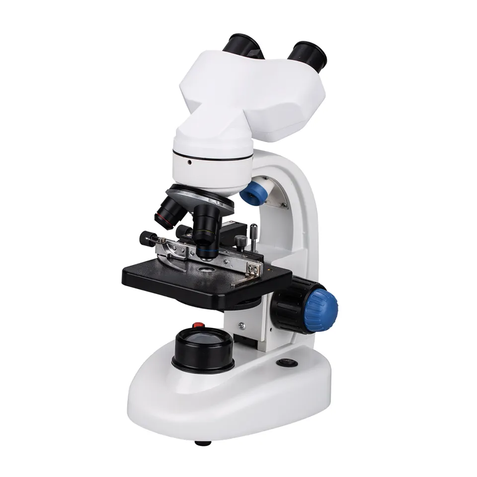 XSP-115RT étudiants portables de haute qualité 40X-1000X utilisent un microscope biologique électronique binoculaire de laboratoire pour la médecine/clinique