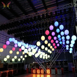 Светодиодная матричная лампа DMX 512 управление светодиодная лебедка Dmx 3D шаровая кинетическая лампа - Product Image 5