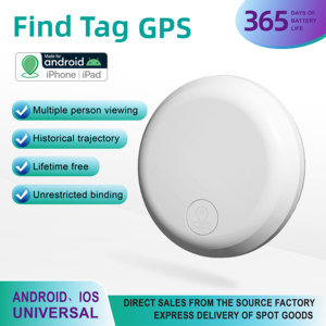 iOS和安卓兼容AirTag FindMy迷你蓝牙宠物跟踪器，带远程全球定位系统定位器防水IP67 MFI项圈 - Product Image 3