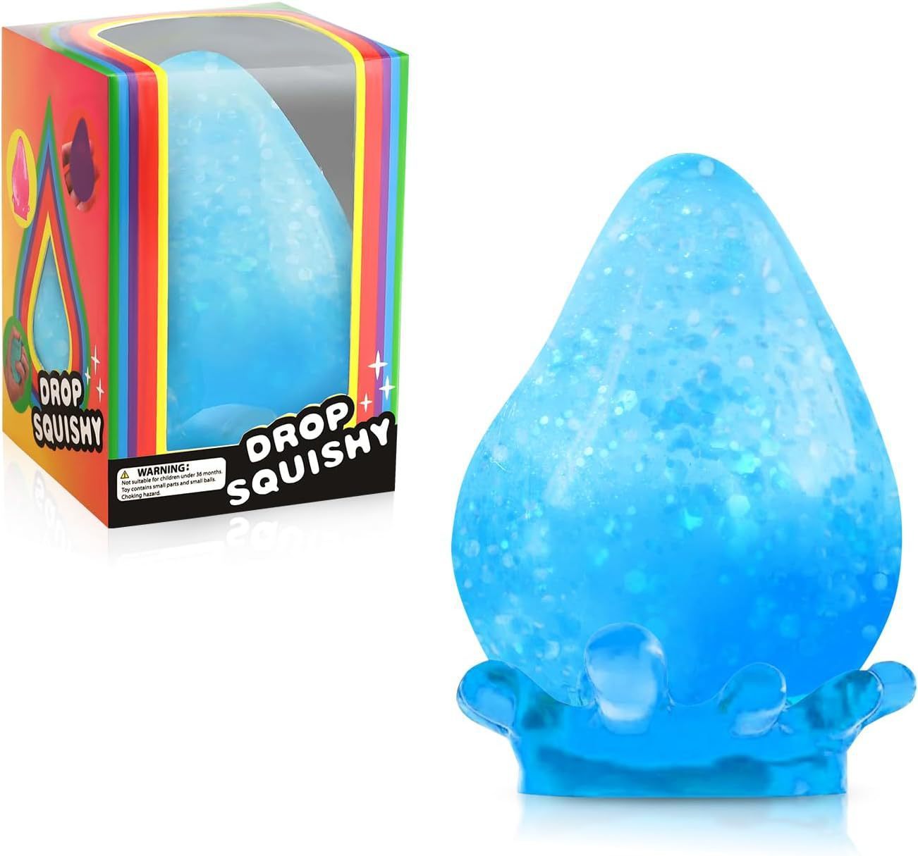 Colorful water drop-blue-no logo