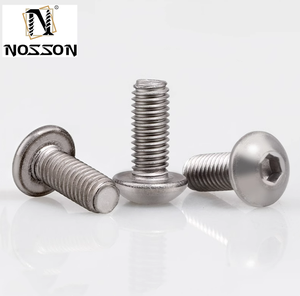 M2 M2.5 m3 m4 m5 m6 iso7380チタンボタンヘッド六角ソケットネジ - Product Image 2