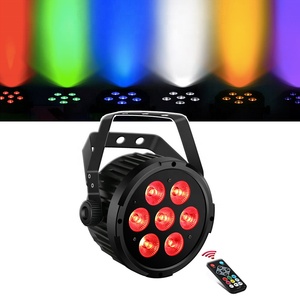 7x8W 5in1 5in1 LED Par işık uzaktan ile kilise stüdyo parti düğün için - Product Image 1