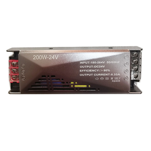 Werkseitig anpassen 400W 24V Netzteil Eingang 180V-264V Ausgang DC 24V Optional 100W 300W 200W Adapter