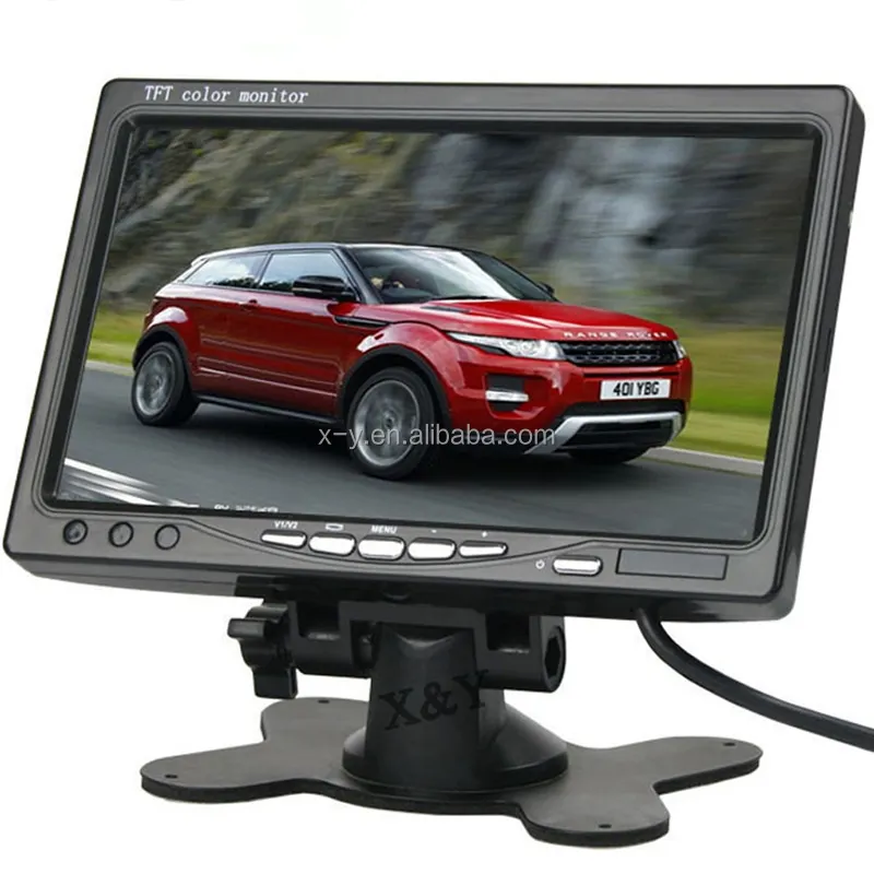 Car LCD Reverse Rear View Monitor Universal Car Screen Universal Tv Kit Factory Wholesale OEM Design Reversing 7 Inch 7 Inch