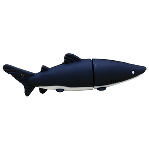 ソフトラバー水中世界ビッグサメPVC USBフラッシュドライブ - Product Image 1