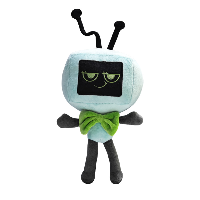 Monstre TV bleu clair 25cm 165g