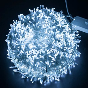 Indoor/Outdoor Xmas Decor Multicolor Bateria Operado Fairy Lights 8 Modos Limpar PVC Fio Impermeável Interior/Exterior Corda IP67