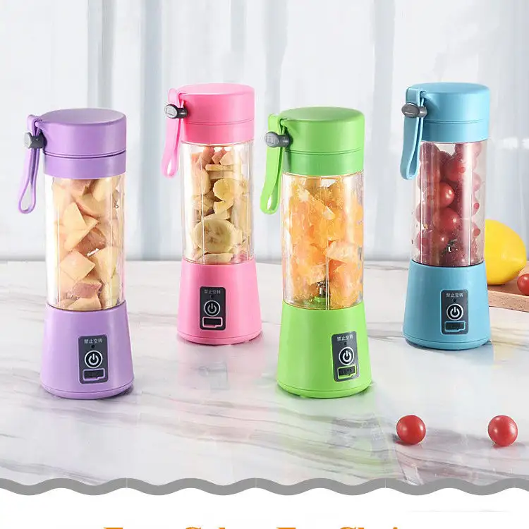 2023 Nieuwe Ontwerp Usb Juicer Blender Vers Sap Mini Snelle Keuken Accessoires Draagbare Shaker Blender Plastic Elektrische Blender