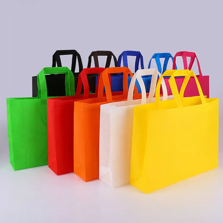 Borsa per la spesa in Pp borsa in tessuto Non tessuto ecologico riciclato con stampa personalizzata della borsa della spesa in tessuto Non tessuto con Logo