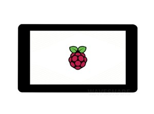 Touchscreen capacitivo IPS da 7 pollici 1024*600 pixel comunicazione DSI interfaccia touch I2C touch a 5 punti per raspberry pi - Product Image 4