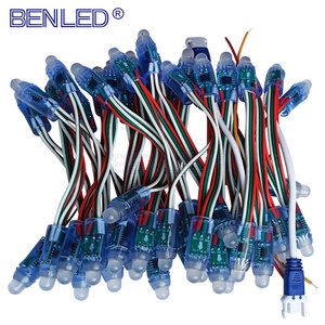 Цифровой RGB IC 1903 5v 12 мм светодиодный пиксельный модульный пуля свет - Product Image 2