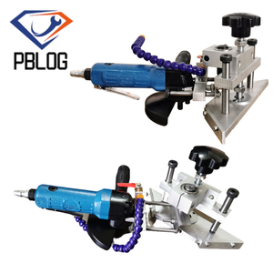 高品质陶瓷玻璃加工工具气动安全玻璃角磨机手动磨边机 - Product Image 6