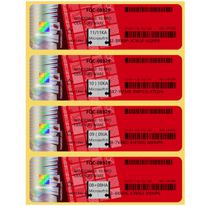 <span class=keywords><strong>Windows</strong></span> <span class=keywords><strong>10</strong></span> Pro Key Sticker chính hãng giấy phép toàn cầu 100% kích hoạt trực tuyến miễn phí vận chuyển - Product Image 1
