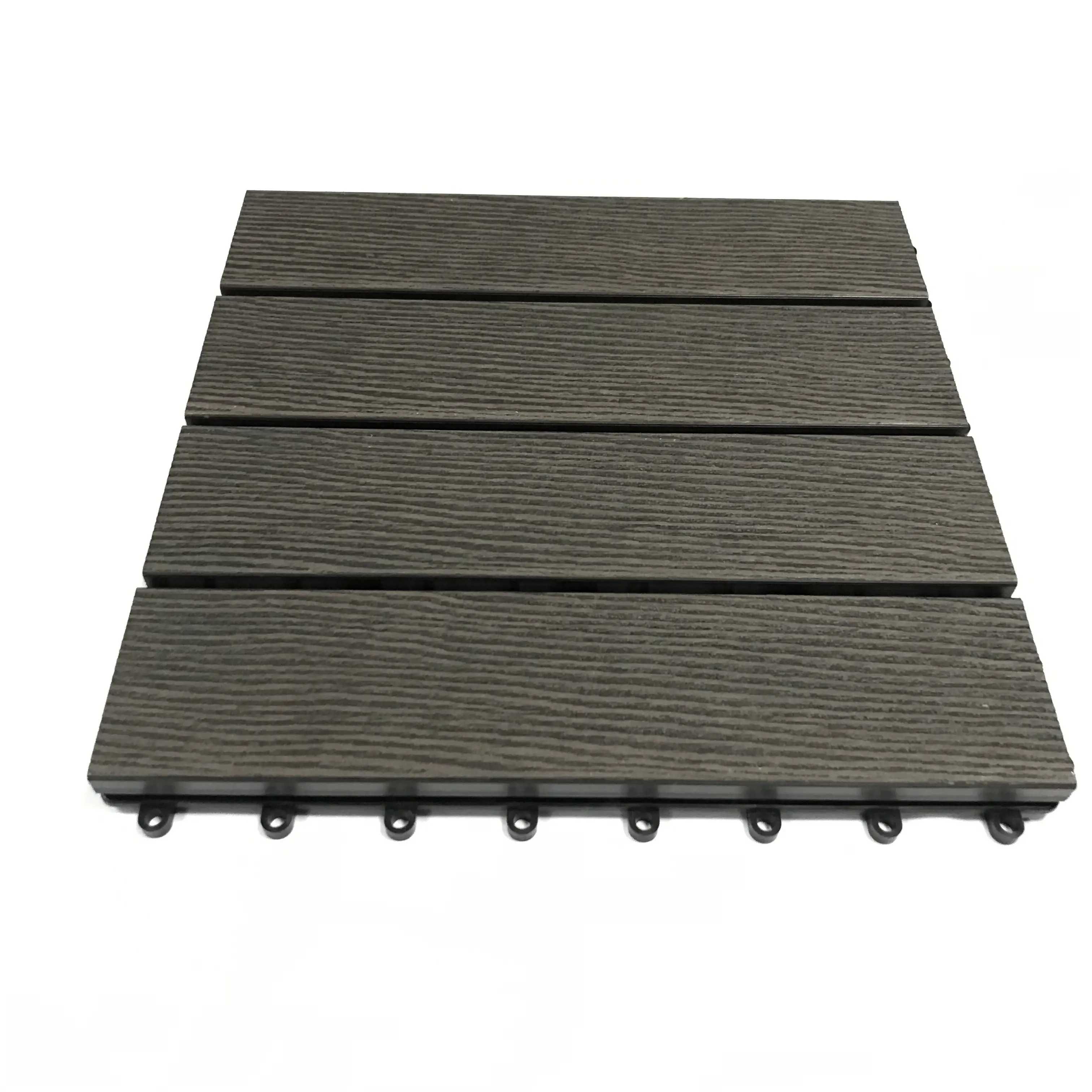 Eco-Friendly Wood Plastic Composite Deck Outdoor Wpc Patio Tiles