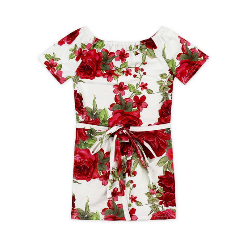 Rose rouge florale