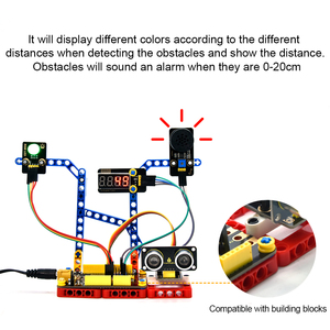 KEYESTUDIO Super ATmega328P-AU Maker Programming Development Board For LEGO Building Blocks With Arduino IDE