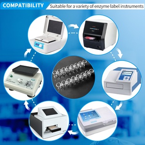 Cao rõ ràng có thể tháo rời thủy tinh thạch anh UV 96 tốt tấm hợp nhất thạch anh Elisa <span class=keywords><strong>multiwell</strong></span> <span class=keywords><strong>microplate</strong></span> cho <span class=keywords><strong>microplate</strong></span> đọc - Product Image 4