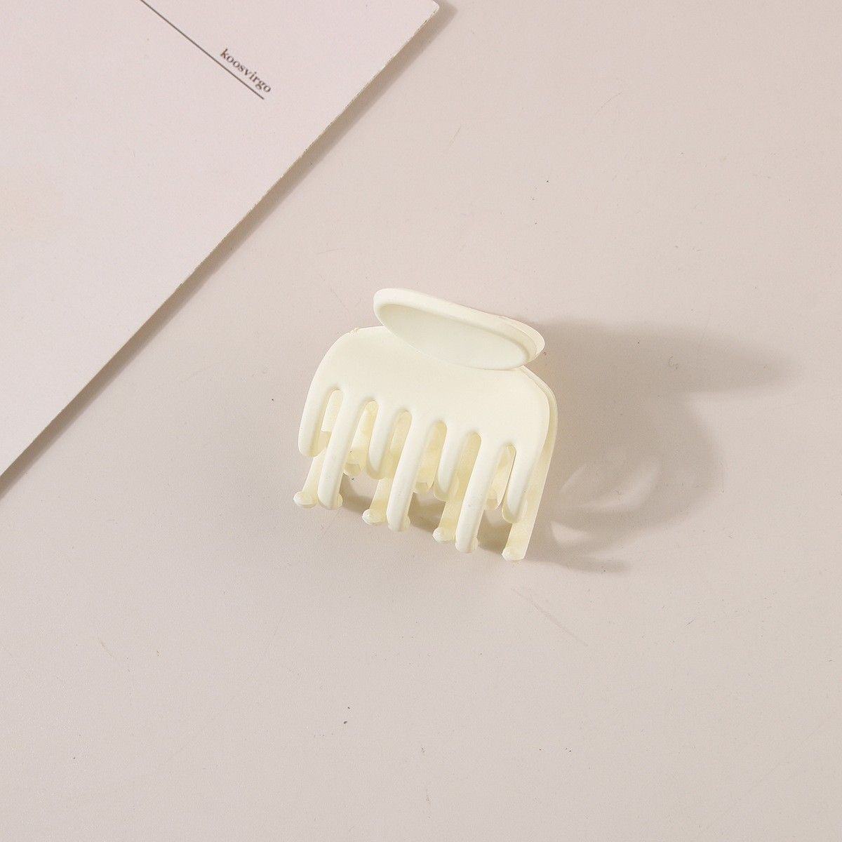 4cm-Double-Couche-Griffe-Blanc-Crème