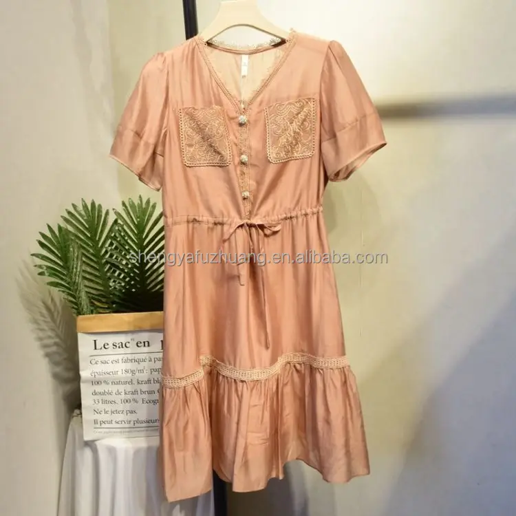 In Stock Fast Dispatch Spring and summer women's dress low price women's dress wholesale summer ladies dress