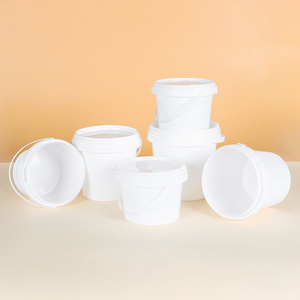 Passen Sie weiße 0,5 L-10L PP/PET/PE-Verpackungs behälter an