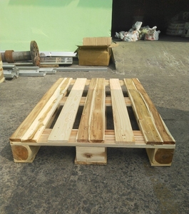 Tre Pallet để giữ gạch và rỗng khối gỗ dựa trên tấm máy móc Pallet gỗ có thể gập lại hộp Pallet - Product Image 4
