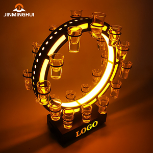 Có thể sạc lại LED cup chủ cho Câu lạc bộ đêm Cocktail Shot Glass hiển thị đứng bia Whisky chai Presenter cho quảng cáo - Product Image 1