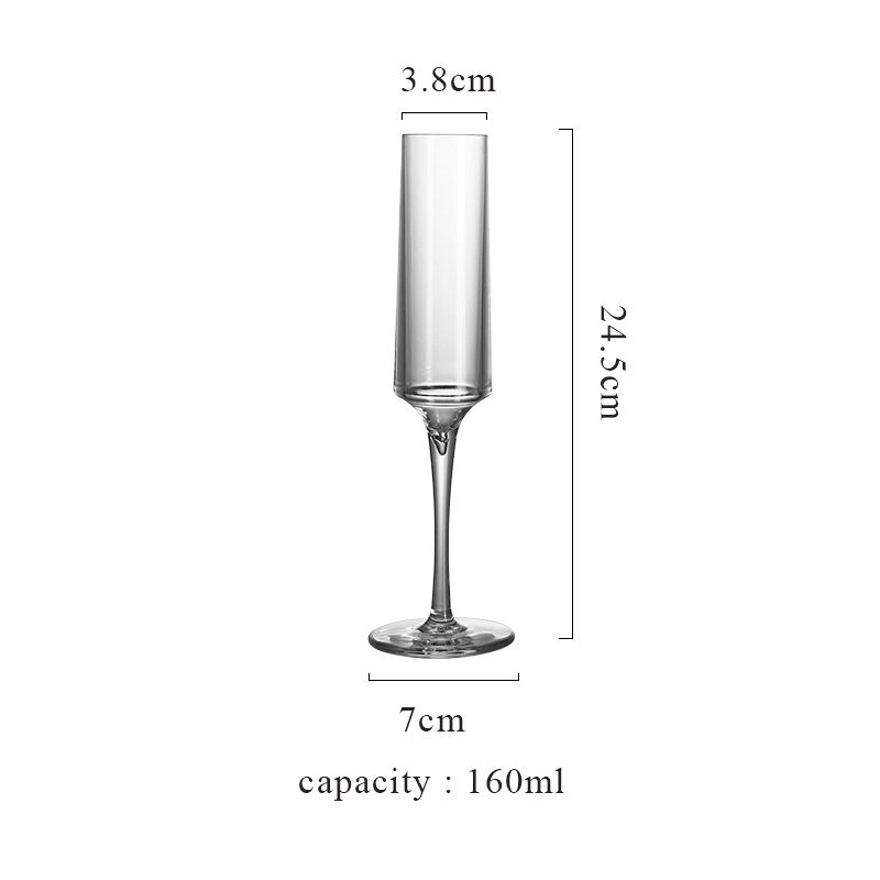 160 ml transparent