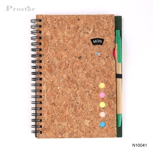 自定义便利贴集软木盖笔记本记事本和论文圆珠笔 - Product Image 2