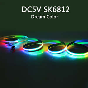 高品質の装飾COBライト24VDCUSBLEDストリップRGBWLEDライトTVバックライトドットフリーストリップCobLedストリップ12V - Product Image 3