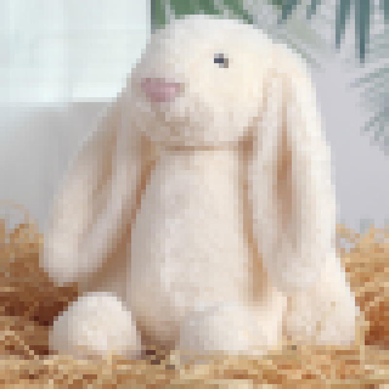 Bonnie Bunny-blanc laiteux