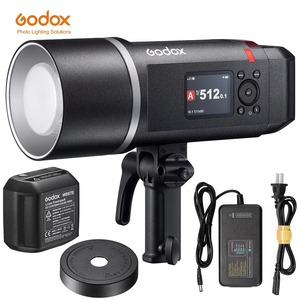 Godox แฟลชกล้อง600W AD600BMII มืออาชีพรุ่นที่สองพร้อมการจัดการแสง16สีเพื่อการจัดแสงกลางแจ้งที่ดีที่สุด - Product Image 1