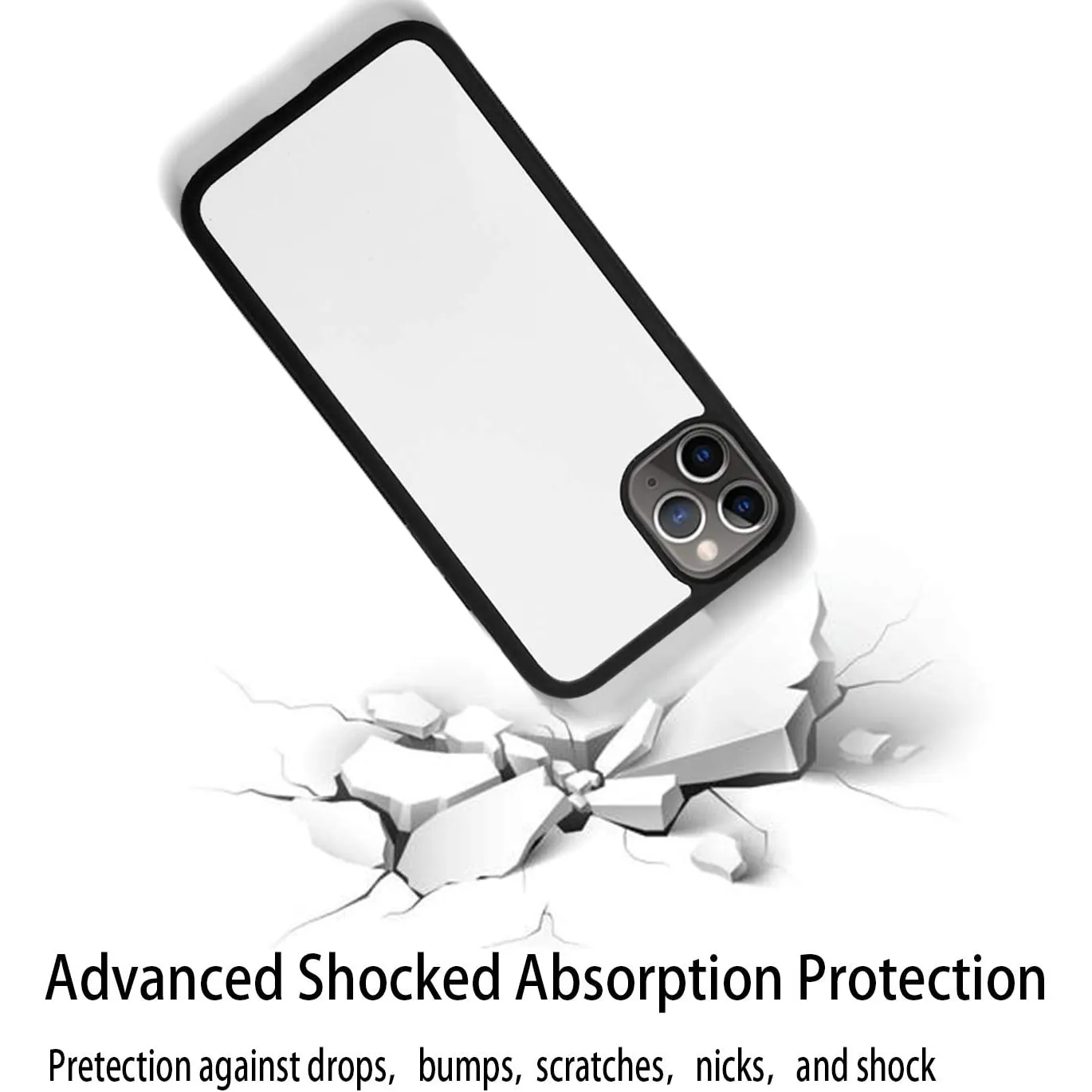 Custodie stampabili per telefono con copertura totale Anti caduta custodie personalizzate fai da te per sublimazione custodie per telefono cover per iPhone 11 12 13 14 15 Pro Max