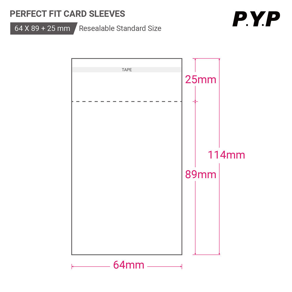 Resealable Standard size