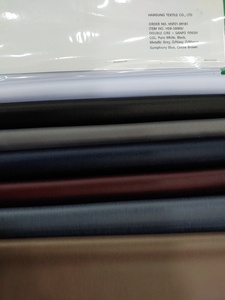 THOBE düz çift CIRE SANFO FINISH kalite yumuşak % 100% Polyester katı giysi kumaşı tekstil elbiseler elbise - Product Image 3
