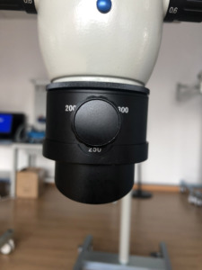 Lente de objetivo ajustable de mayor calidad para lente de zoom de microscopio con cubierta antisalpicaduras - Product Image 4