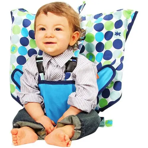 Cinturón de seguridad para silla de comedor de bebé, cinturón de seguridad portátil para el almuerzo, arnés elástico para silla de alimentación