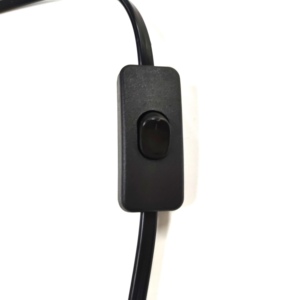 6ft NISPT tel 2 Prong NEMA 1-15P açmak için uç güç uzatma kabloları elektrik güç kabloları. Anahtarı ile - Product Image 3