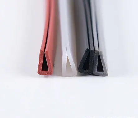 PVC Rubber Silicone U-Shape Glass Edging Strip U-Shape Rubber Sealing Strip