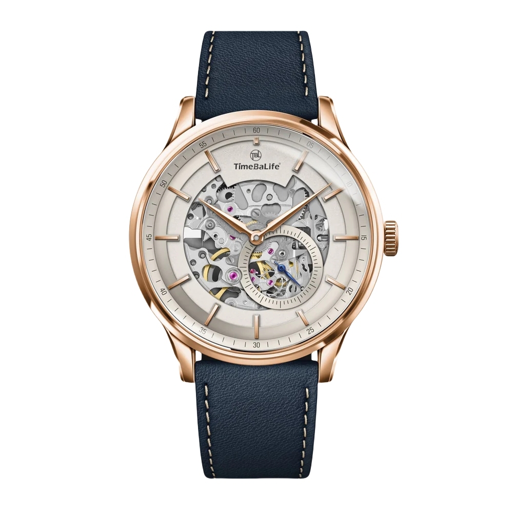 Gold Case Blue Strap