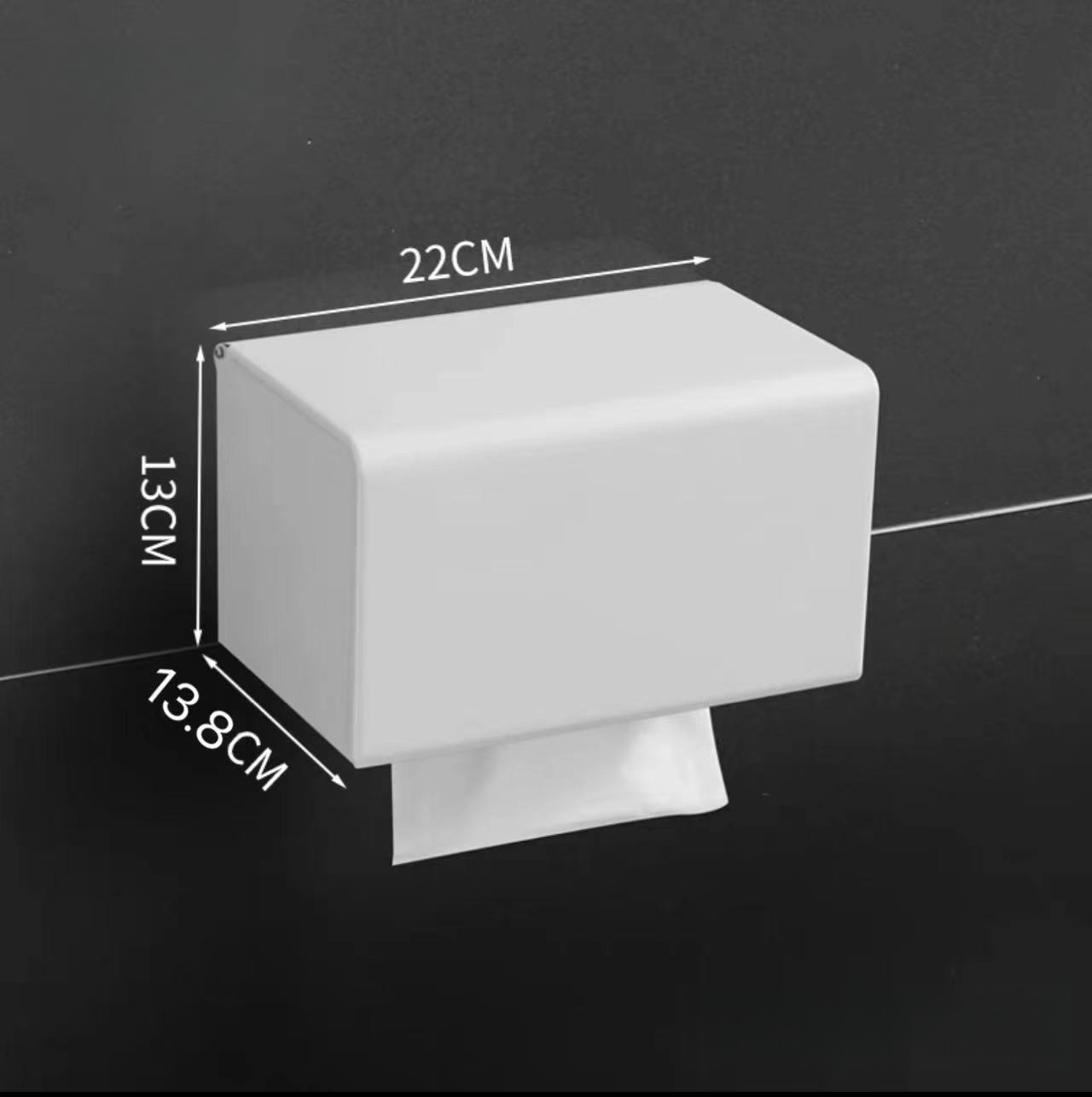 22 cm blanc