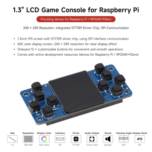 Aismartlink per Console di gioco LCD 1.3 pollici, compatibile con Raspberry Pi, risoluzione 240 240 * - Product Image 3